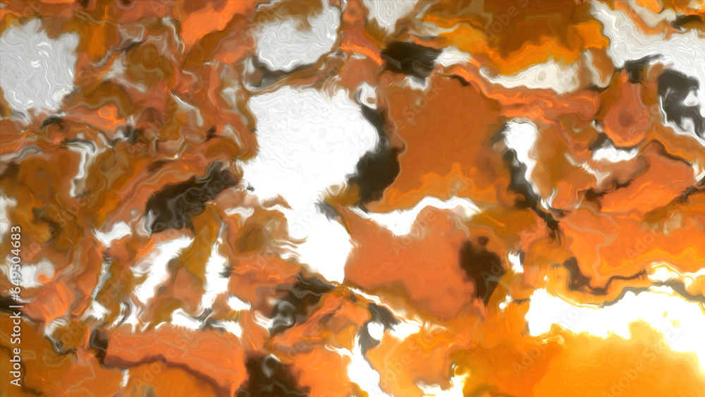 Aufkleber abstract background of moving paint spots. motion. airy moving spots of colors on white background. 