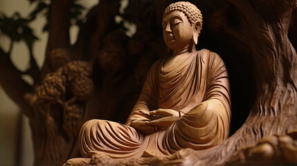 Illustration about Buddha.