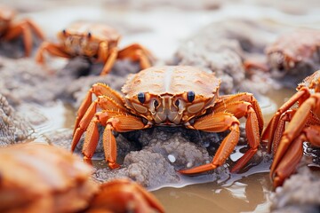 Crucial Beach Habitat for Baby Red Crabs