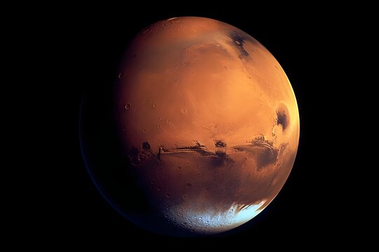 宇宙から見た火星