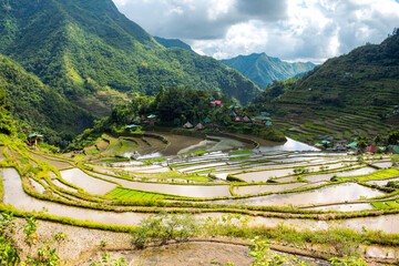 Batad Rice Terraces, UNESCO world heritage in Ifugao, Luzon