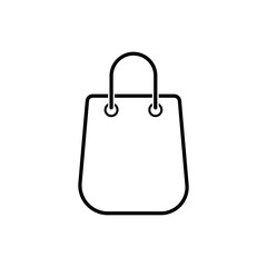 Shopping Bag Icon. Buy, Gift Symbol  - Vector.
