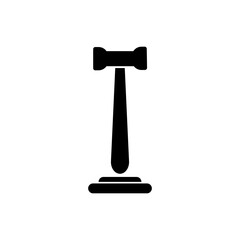 Scale of Justice Icon. Law, Court. Judgment Symbol - Vector.