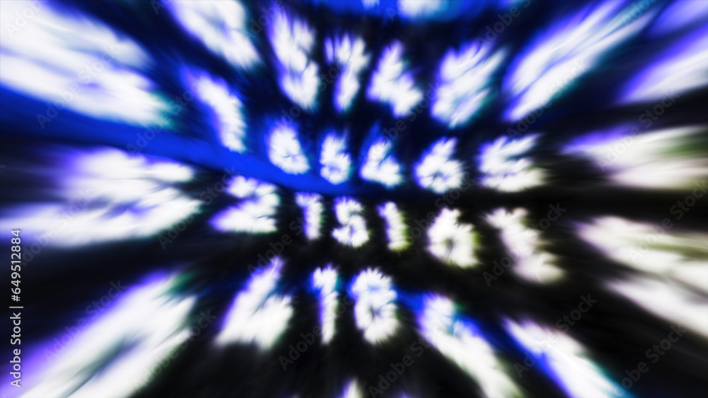 Aufkleber glowing virtual numbers for game code. motion. glowing numbers appearing in creepy virtual stream. a