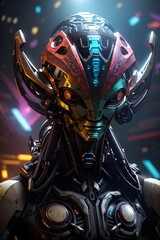 Majestic Extraterrestrial Marvel - Generative AI




