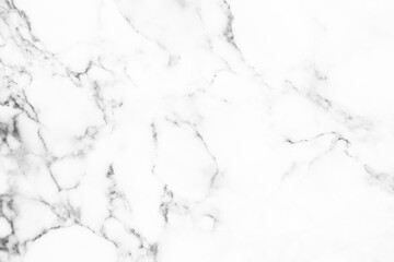 White marble texture with natural pattern for background or design art work.