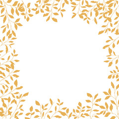 葉っぱの線画ベクターイラスト。手描きの秋の植物背景。ナチュラルな草木。Line drawing vector illustration of leaves. Hand drawn autumn plants background. Natural plants and trees.