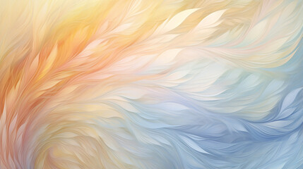 Uplifting Angel Feather Waves