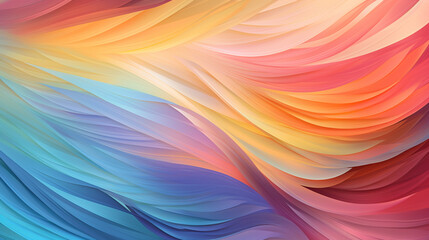 Uplifting Angel Feather Waves