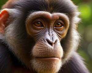 Portrait of a baboon (Animal/close up/baboon)