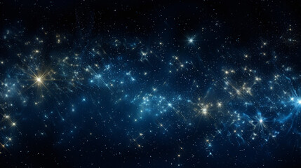 Fototapeta premium Twinkling Star Constellations