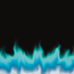 blue flames background