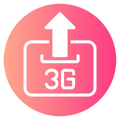 upload gradient icon