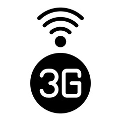 3g glyph icon