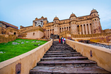 Amer or Amber fort, UNESCO World Heritage site, Rajasthan, India