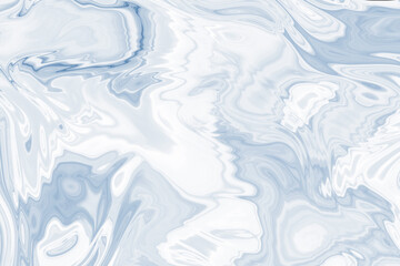 Light blue abstract watercolor marble background. wavy splash brush art wallpaper.