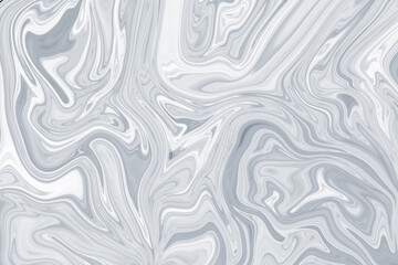 Light gray abstract watercolor marble background. wavy splash brush art wallpaper.