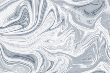 Light gray abstract watercolor marble background. wavy splash brush art wallpaper.