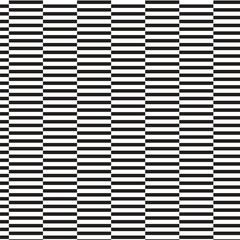abstract geometric black horizontal line illusion pattern.