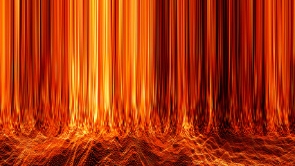 blur Futuristic abstract digital fire flame element energy ball laser power