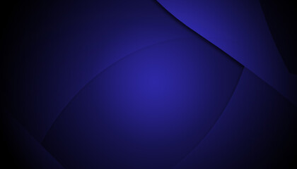 Curved graphic backdrop Technological and modern style. Dark blue and gradient background.