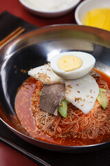 korean traditional cold noodle
