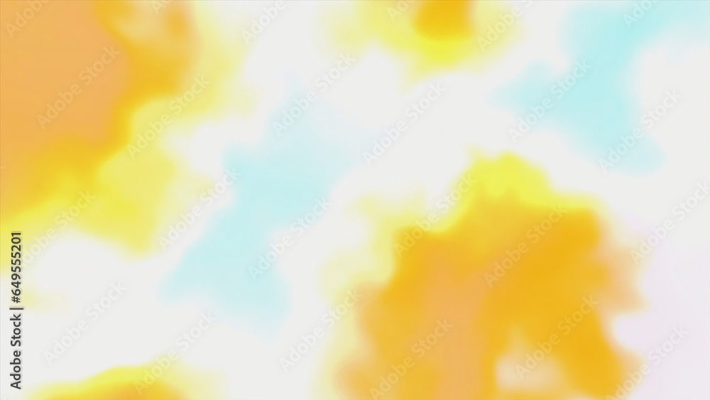Poster beautiful colorful spots move in pattern. motion. beautiful delicate spots of colorful animation. an