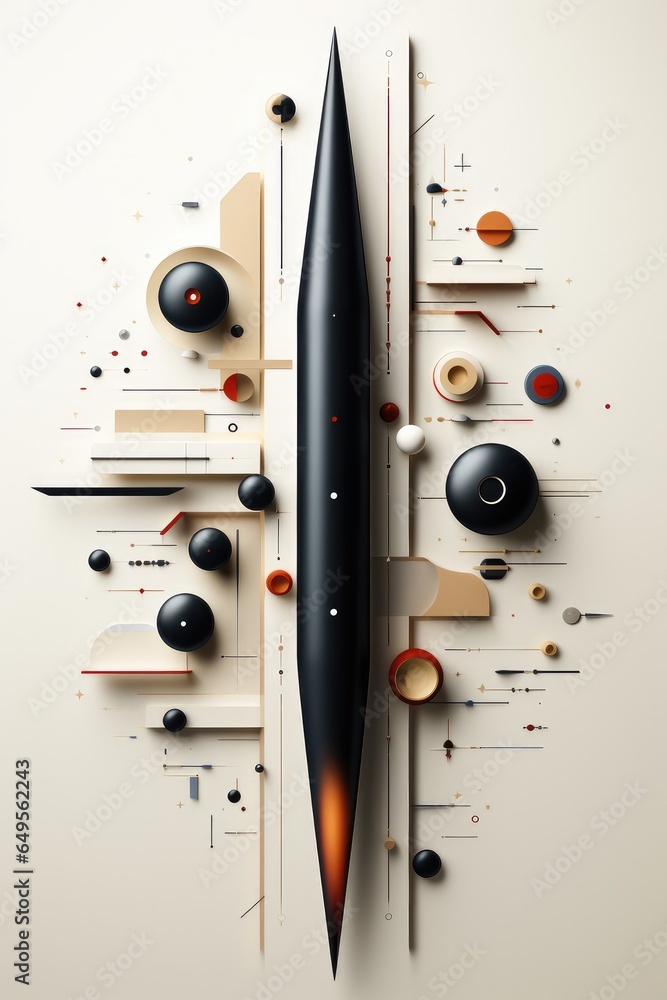 Poster icon that represents the origin idea, such as an arrow pointing up or a starting point.