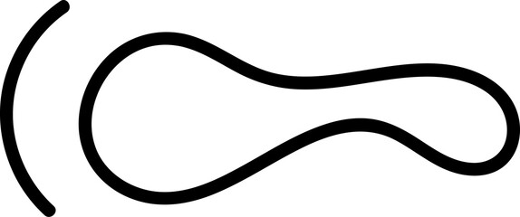 Comic mouth illustration