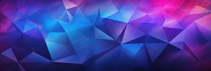Obraz premium Geometric abstract pink and blue background