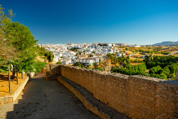 Ronda medieval walls, Andalusia, Spain	