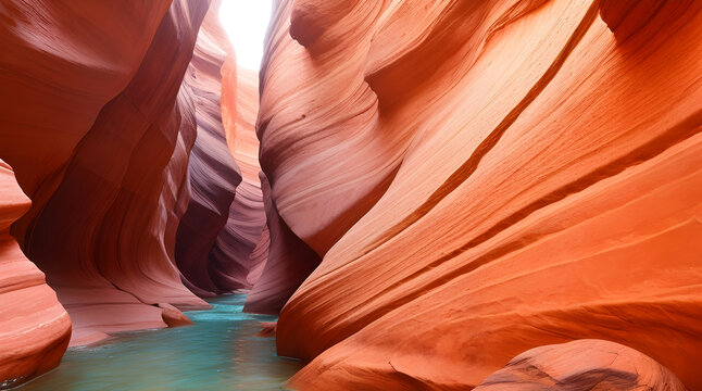 Reverie in Stone, Exploring the Mesmerizing Enigma of a Slot Canyon's Otherworldly Beauty