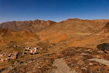 Valle e antico Ksar di Timkyet, Marocco. regione di Tizerkine, Marocco. Africa del nord