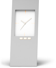 Simply clock for decoration on office desk.