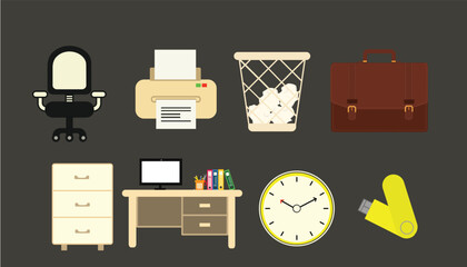 icons for Office applications, Workplaces icons