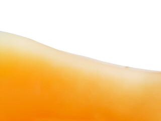 Picture of wavy orange juice.