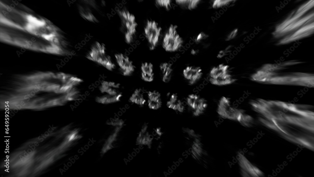  yellow and red code. motion. written illuminated numbers made in random order in animation.