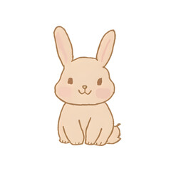 Cute little bunny, illustration，generative ai, 생성형, 인공지능, 