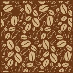 International Coffee Day Pattern Seamless Background