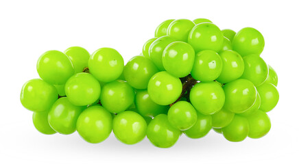 Grapes isolated on the white background