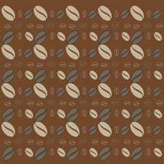 International Coffee Day Pattern Seamless Background