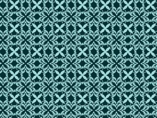 seamless pattern with flower