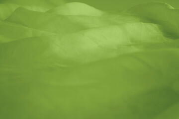リネンクロスのドレープ背景　グリーン系