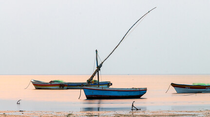 Fishing Boats Sunrise