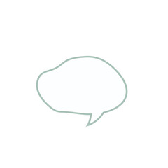 Retro blank comic bubbles and elements 