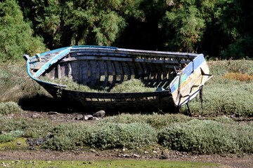 épaves,cimetière de bateaux, anse du Diben,baie de Morlaix