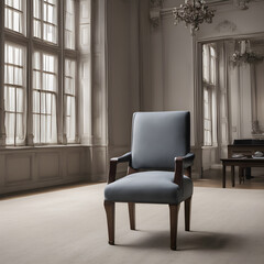 Comfortable armchair in the living room. 3d rendering.