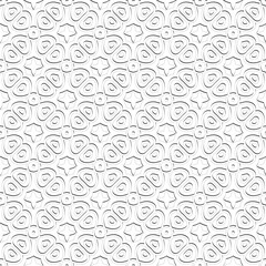 Vector pattern with symmetrical elements . Modern stylish abstract texture. Repeating geometric tiles from striped elements.Black and white pattern.