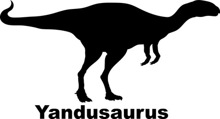 Yandusaurus Dinosaur silhouette dinosaur monogram dinosaur species dinosaur breed types of dinosaurs, types of dinosaurs, dinosaur monogram, dinosaur breed