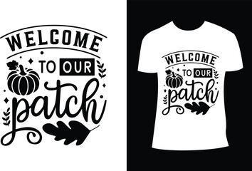 Fall SVG T-Shirt Design